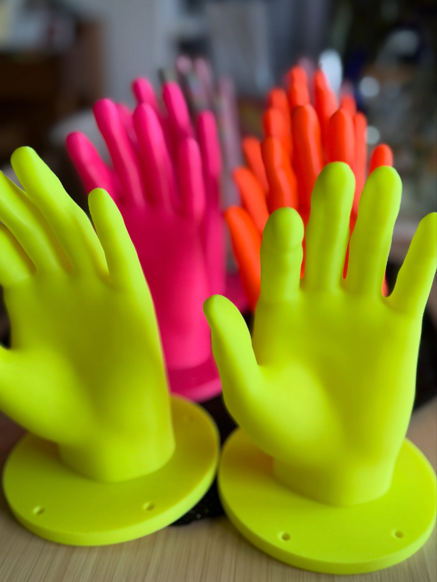 Hand Hook — 3D Printed Wall Hook in Vibrant Colors