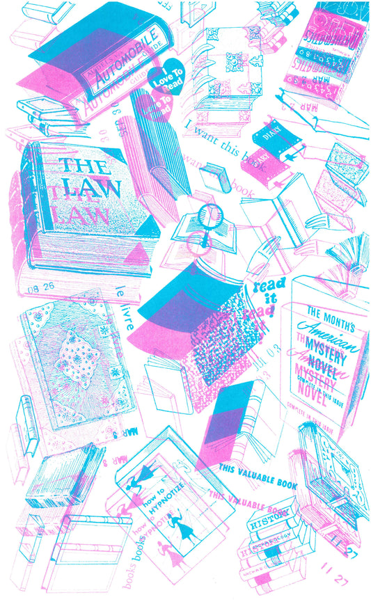 Risograph Books Print - Limited Edition!