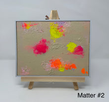 Load image into Gallery viewer, &quot;Matter&quot; Series of 4 Miniature Original Acrylic Paintings
