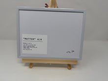 Load image into Gallery viewer, &quot;Matter&quot; Series of 4 Miniature Original Acrylic Paintings
