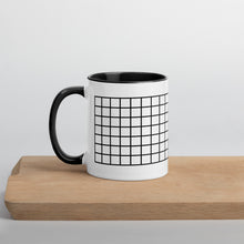 Load image into Gallery viewer, Grid Mug with Color Inside
