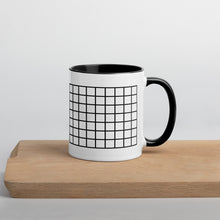 Load image into Gallery viewer, Grid Mug with Color Inside
