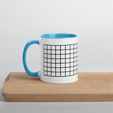 Load image into Gallery viewer, Grid Mug with Color Inside
