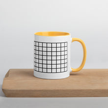 Load image into Gallery viewer, Grid Mug with Color Inside
