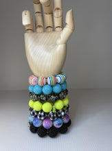 Load image into Gallery viewer, Fantastic Plastic Gumball Bead Stretch Bracelet - Assorted Colors
