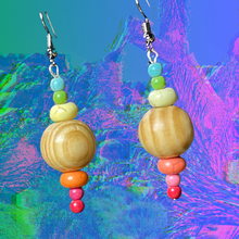 Load image into Gallery viewer, Pastel Rainbow Earrings
