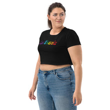 Load image into Gallery viewer, Le Shack Logo Organic Crop Top
