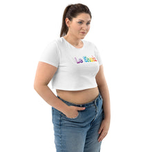 Load image into Gallery viewer, Le Shack Logo Organic Crop Top
